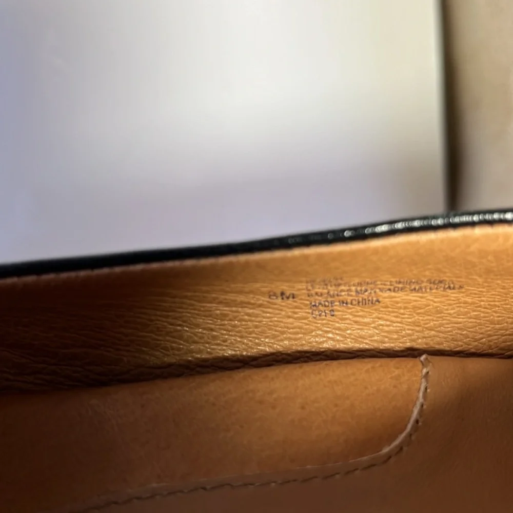 Sofft Samy woman’s black leather pump kitten wrapped heel arch support sz8 - Picture 7 of 14